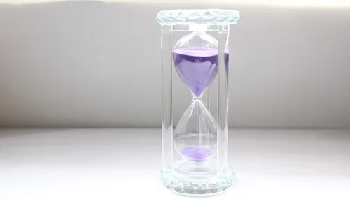 Vista 8 de Temporizador de reloj de arena de 60 minutos, temporizador de arena de cristal, superficie de tallado de diamante, bueno para cocina, oficina