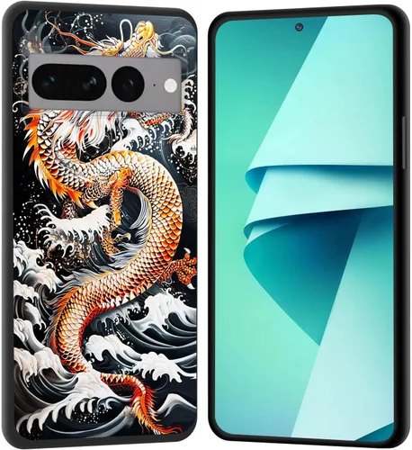 Vista 174 de Funda para Pixel 4 XL, funda de goma de silicona suave a prueba de golpes, funda protectora de cuerpo completo para Google Pixel 4 XL, ciervo