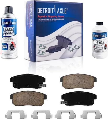 Vista 70 de Detroit Axle - Pastillas de freno para Avalanche Express Suburban Savana Yukon XL 1500 Chevy Tahoe GMC Cadillac Escalade, Pastillas de freno
