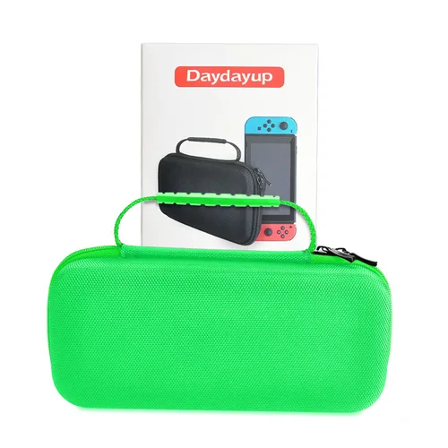 Vista 40 de daydayup Switch Carrying Case Compatible with Nintendo Switch 2, with 24 Games Cartridges Protective Hard Shell Travel Carrying Case Pouch for