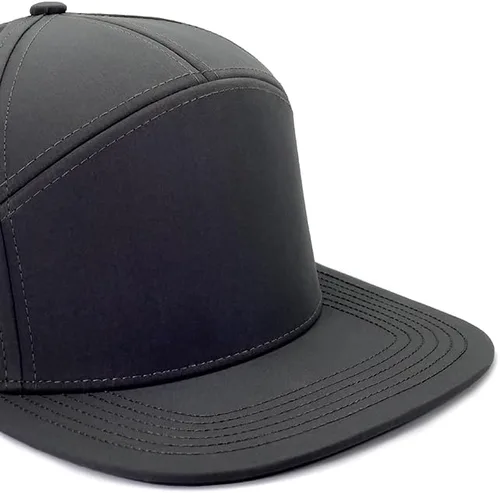Vista 2 de Dumont Supply - Gorra de béisbol resistente al agua, 7 paneles, visera plana, rendimiento Snapback, para hombre y mujer