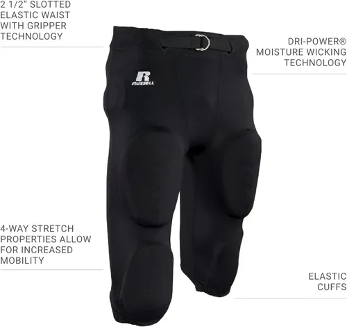 Vista 4 de Russell Athletic Pantalón de fútbol Deluxe Game para hombre (F25xpm)