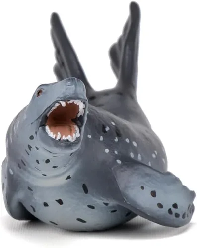 Vista 5 de Papo - Figura realista de foca de leopardo - A partir de 3 años - Colección de vida marina - Juego educativo de mamíferos marinos - Juguete de idea