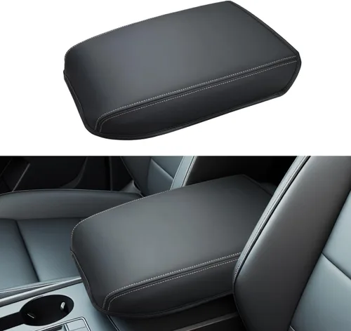 Vista 14 de INTGET Funda para consola central Volkswagen/VW Atlas 2025 2024, funda de cojín para reposabrazos, cubierta de consola central, protector de tapa