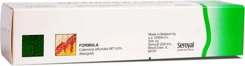 Vista 3 de UNDA Crema de caléndula Remedio homeopático para el alivio temporal de los síntomas asociados con cortes y quemaduras menores 1.4 onzas