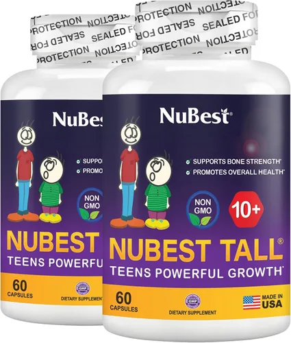 Vista 13 de NuBest Alta fórmula de fuerza ósea de alta calidad para 10+, inmunidad mejorada y salud general para mayores de 10 años con calcio, vitamina D3