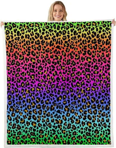 Vista 25 de Feelyou - Manta de forro polar con estampado de melocotones, diseño tropical de frutas, suave y linda, para cama, sofá, sillón, decoración de Multi