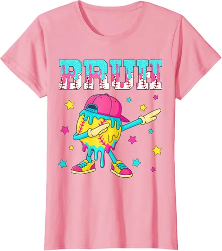 Vista 11 de Baseball Life Style 101 Apparel Youth Drip Baseball Boys Kid Camiseta
