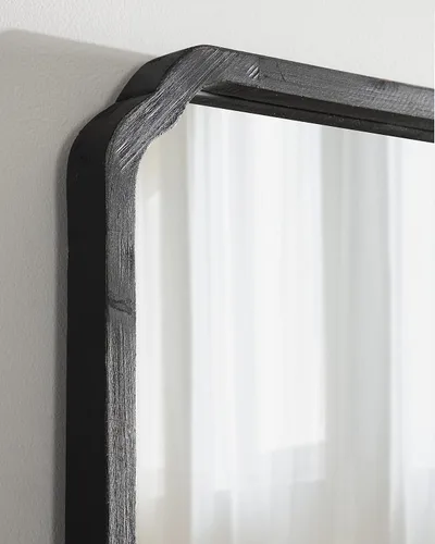 Vista 3 de Kate and Laurel Marston Wood Framed Wall Mirror