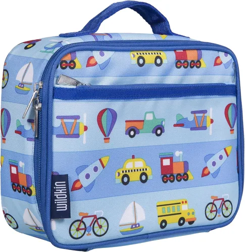 Vista 33 de Wildkin- Lonchera aislada para niños y niñas, tamaño perfecto para empaquetar aperitivos calientes o fríos para la escuela y los viajes, los Out of