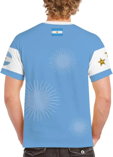 Vista 6 de Camisetas de fútbol para adultos, camisetas unisex con temática de fútbol, camisetas de uniformes personalizados para fanáticos de los deportes