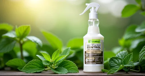 Vista 4 de Spray para control de insectos y plagas – Fórmula de aceite de menta y clavo de olor extra fuerte – Mata y repele arañas, hormigas, mosquitos