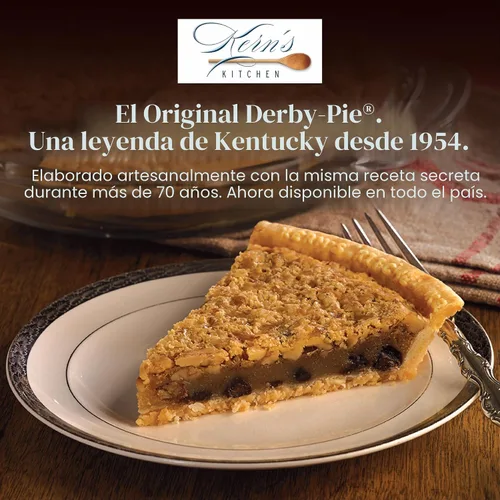 Vista 2 de Pastel derby, pastel de frutos secos y chocolate, de la marca Kern's Kitchen