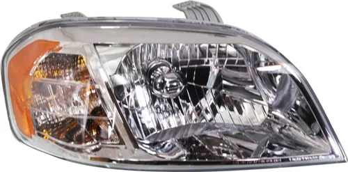 Vista 2 de Evan Fischer Faro delantero del lado del conductor y del pasajero para Chevrolet Aveo LS LT 2007-2011 Halógeno con bombilla(s) Sedan Reemplaza#