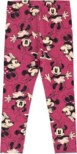 Vista 4 de Disney Minnie Mouse - Conjunto de camiseta y leggings para niñas pequeñas y grandes
