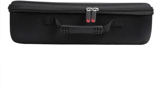 Vista 4 de Hermitshell Estuche de viaje para secador de pelo Revlon/Umeely de un solo paso y cepillo de aire caliente voluminizador (negro+rojo ciruela)
