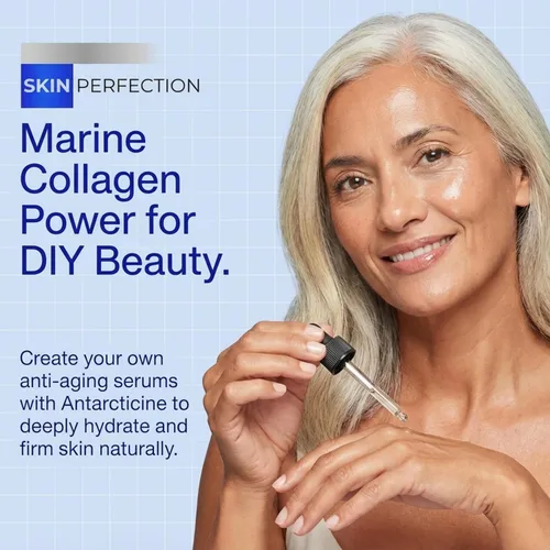 Vista 7 de Skin Perfection Antarcticina DIY Suero Booster Natural Colágeno Marino Diy Glicoproteína Fórmula Antienvejecimiento Hidrato Salicílico Antioxidante
