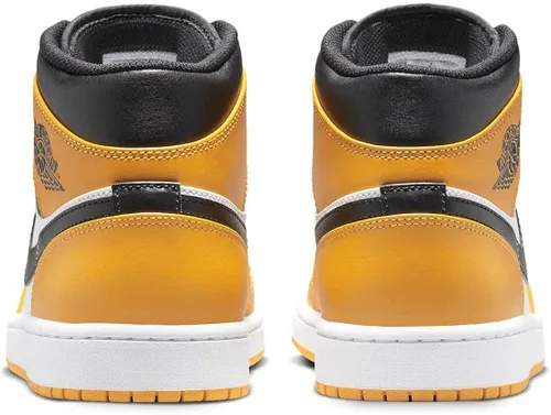 Vista 5 de Men's Jordan 1 Mid SE Turf OrangeBlack-White (DD6834 802)