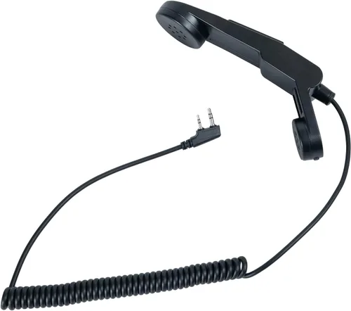 Vista 2 de Kenwood - Micrófono de radio militar de mano con PTT para Baofeng UV-5R BF-888S UV-82 UV-82 UV-82HP Kenwood Wouxun Qansheng Puxing HYT Walkie Talkie