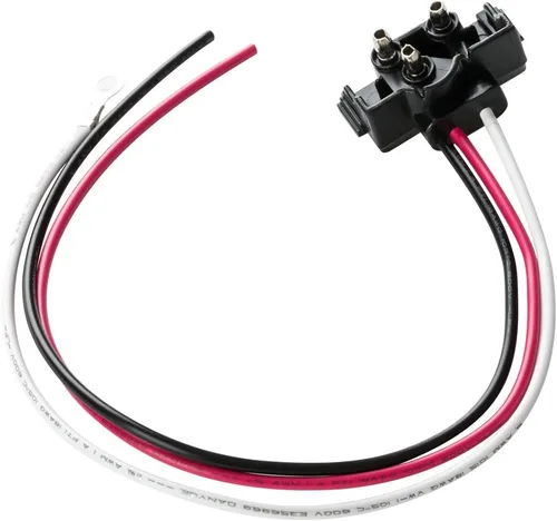 Vista 6 de Lumitronics RV HALO LED 4 pulgadas selladas redondas de parada/giro/luces traseras (par de luces rojas) (paquete de 4)