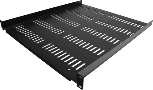 Vista 12 de StarTech.com Estante de bastidor de servidor de 1U - Bandeja universal con ventilación en voladizo para bastidor de 19" para equipos de red