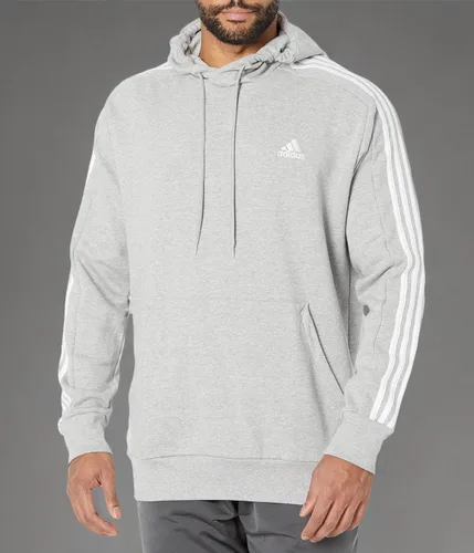Vista 3 de adidas Sudadera con capucha Essentials French Terry de 3 rayas para hombre