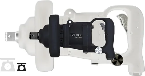Vista 4 de 3/4" llave de impacto neumática compacta [Todo metal] [Super resistente]