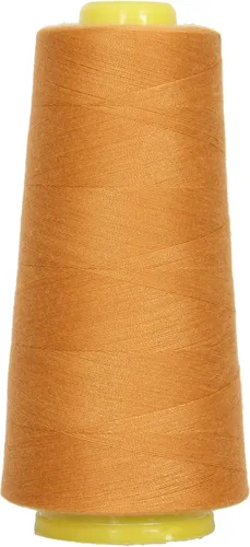 Vista 100 de Threadart Hilo Serger - Costura Poliéster - 2750 Yard Cono 40/2 - Aguamarina Polyester serger thread for overlock sewing, seams and garment