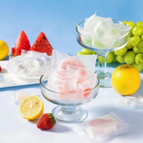 Vista 4 de Chuxinyinian Botella de cera masticable, 20 piezas con 2 peces Lagre, sabores surtidos de frutas, recuerdos de fiesta, 6.3 onzas