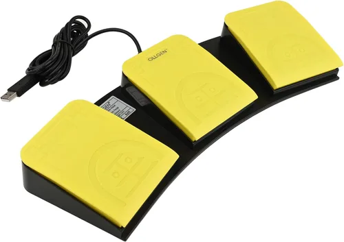 Vista 7 de OLLGEN USB Foot Pedal for PC Gaming,Optical Control Foot Switch,Computer Map Mouse Keyboard Hotkey Combination Key Keypress Simulator Program Page