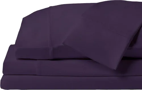 Vista 11 de SHEEX Juego de sábanas Original Performance con 2 fundas de almohada, tela ultra suave que ventila mejor que el algodón