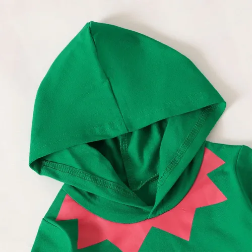 Vista 4 de Shalofer Conjunto de ropa con capucha de manga larga para bebé niño y niño