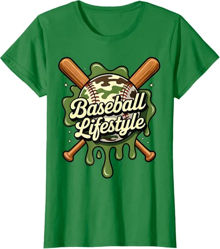 Vista 33 de Baseball Life Style 101 Apparel Youth Drip Baseball Boys Kid Camiseta