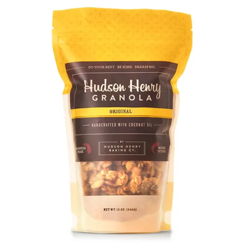 Vista 14 de Hudson Henry Granola, arce, pecana y coco, paquete de 12 onzas, paquete de 3, proyecto verificado sin OMG