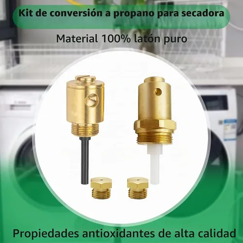 Vista 3 de W11581316 Kit de conversión de propano para secadora de hidromasaje, armada, maytag, Kenmore OEM de conversión de propano líquido de 29 pulgadas