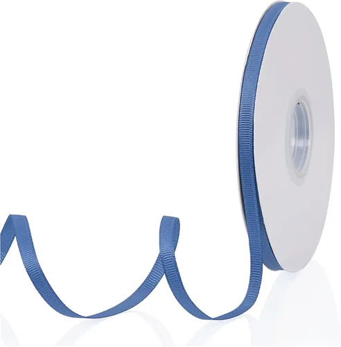 Vista 117 de Cinta de grogrén de doble cara de color liso azul bebé de 1-1/2 pulgadas x 50 yardas para envolver regalos, bodas, fiestas, manualidades, lazos