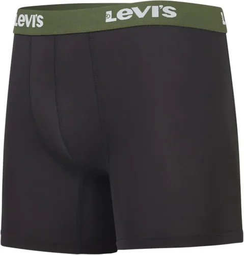 Vista 5 de Levi's Calzoncillos tipo bóxer de microfibra para hombre, ultra suaves, paquete de 4