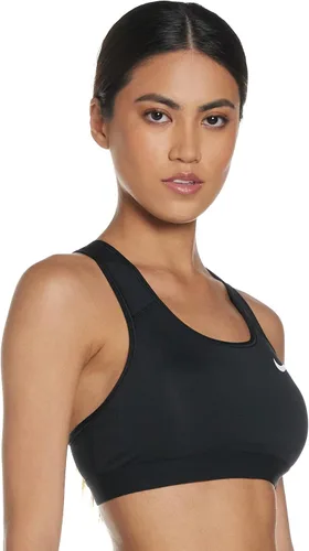 Vista 3 de Nike Sujetador deportivo sin relleno de soporte medio para mujer con banda