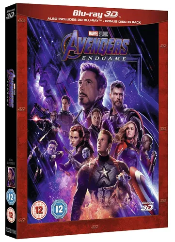 Vista 2 de Avengers Endgame Blu-ray + 3D 2019 Region Free 3D Blu-ray