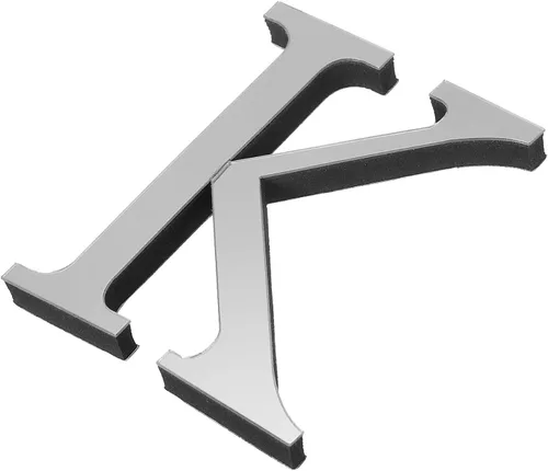 Vista 14 de PATIKIL Adhesivos de pared de acrílico 3D con letras S autoadhesivas para decoración del hogar, letrero artístico, para bricolaje, decoración