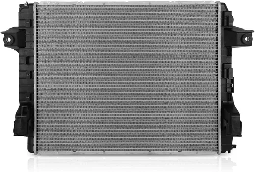 Vista 19 de SCITOO Conjunto de radiador de aluminio refrigerante del motor para 1986-1994 para Nissan D21 2.4L 3.0L 1987 para Nissan para Pathfinder 2.4L