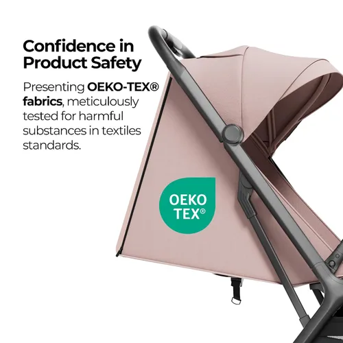 Vista 7 de MAMA & BABY Packa Cochecito de Viaje Compacto – Ligero, Plegado Automático con Una Mano, Portátil y Reclinable Completamente, Cochecito para Bebés