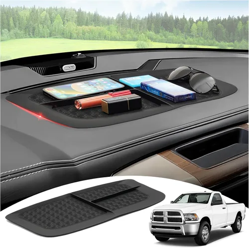 Vista 12 de Autorder Alfombrilla de cubierta de tablero para Toyota 4Runner 2003 2004 2005 2006 2007 2008 2009 Accesorios Cubierta de tablero de terciopelo