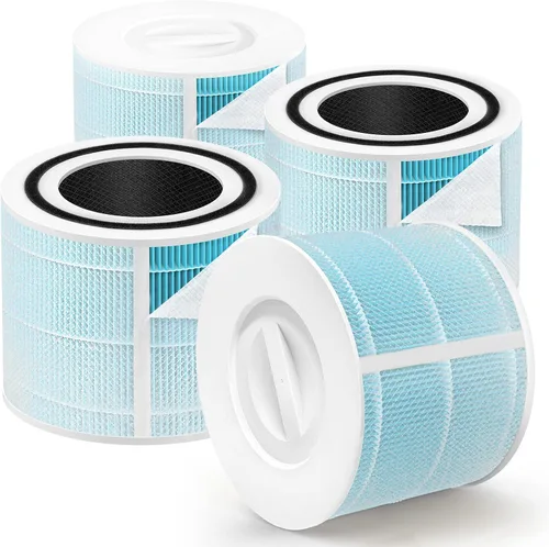 Vista 9 de Mini filtro de repuesto compatible con el purificador de aire LEVOIT Core Mini P