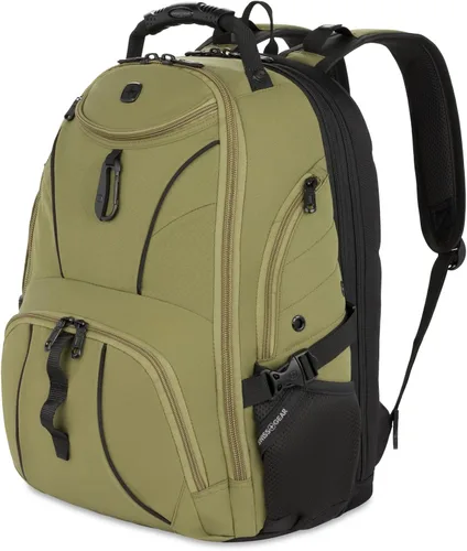 Vista 19 de SwissGear, Travel Gear 1900, Scansmart TSA, mochila para computadora portátil., talla única , Negro