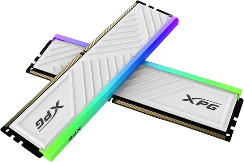 Vista 10 de XPG DDR4 D50 RGB 16GB (2x8GB) 3200MHz PC4-25600 U-DIMM 288-Pins Memoria de escritorio CL16-20-20 Kit Gris (AX4U32008G16A-DT50)