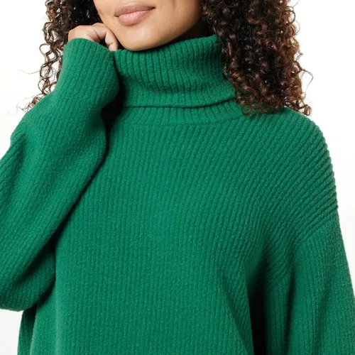 Vista 3 de The Drop Suéter de cuello alto con hombros caídos súper suave Grayson para mujer