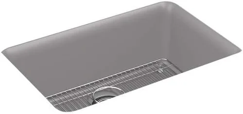 Vista 17 de Kohler K-8223-CM5 Cairn - Grifos para fregadero de cocina, color beige mate