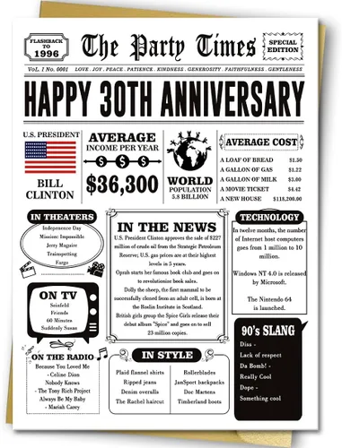 Vista 10 de Missonemi Tarjeta de regalo de 40 aniversario para mujeres y hombres, tarjeta jumbo de 40 aniversario de boda, ideas de regalo para abuelo, abuela