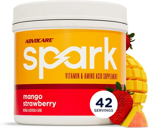 Vista 10 de AdvoCare Spark - Mezcla de bebida energética - Suplemento de vitaminas y aminoácidos - Apoya la energía y la concentración - Apoyo inmunológico
